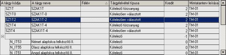 Tárgycsoport hozzárendelésekor is tulajdonképpen csoportos tárgyhozzárendelést hajtunk végre, amennyiben a tárgycsoportban több, mint egy tárgy szerepel.