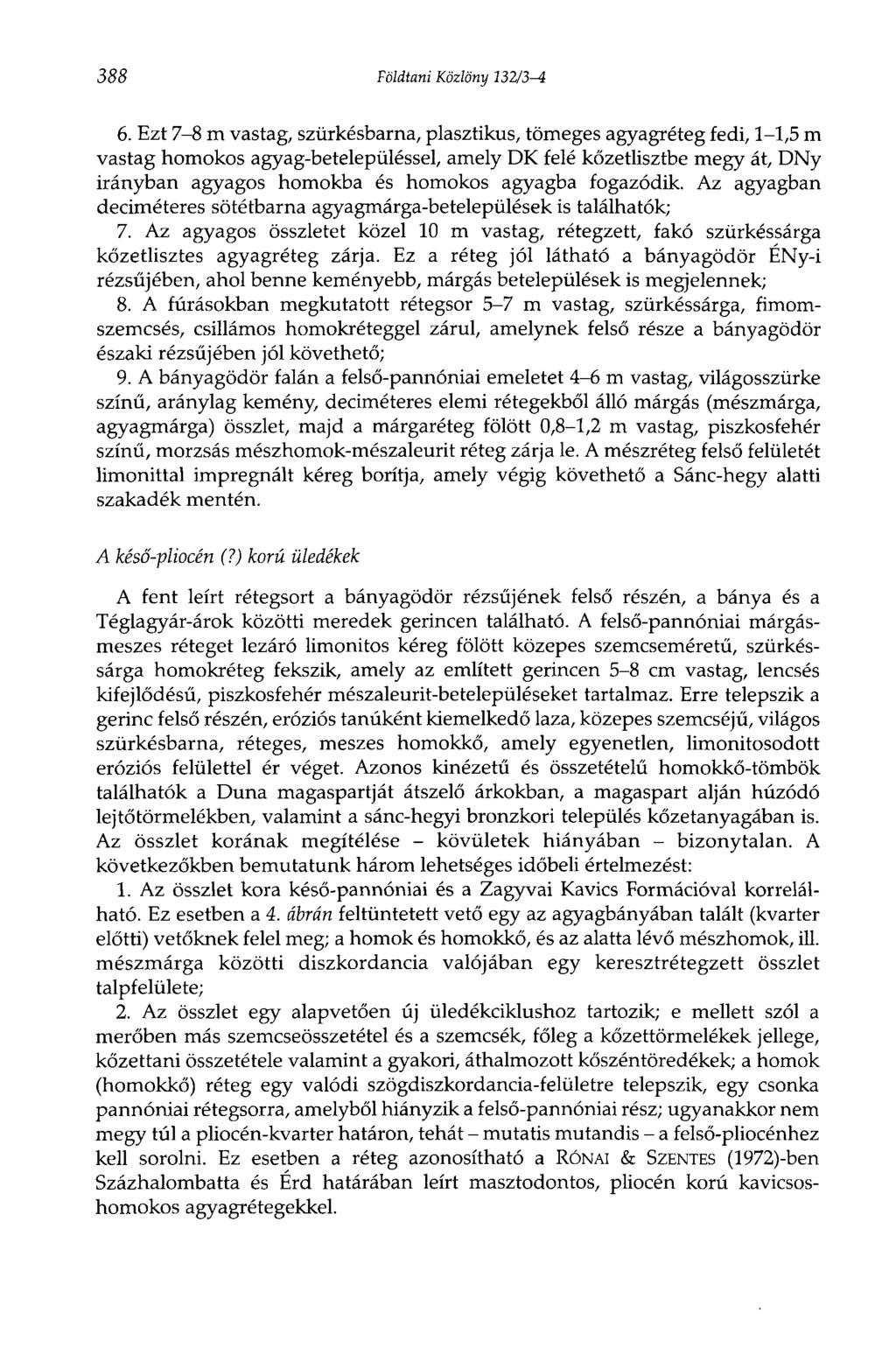 388 Földtani Közlöny 132/3-4 6.