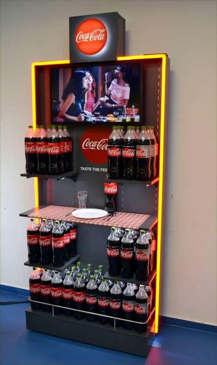 Tartós Installáció kategória győztes az Év Displaye Coke &