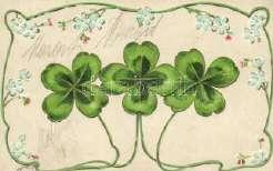 23575. Clovers, floral Em b.