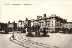 Sza badság tér, villamos (E
