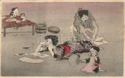 beggar woman, 3400 22877.