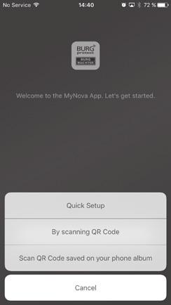 3. Olvassa be a készülék QR-kódját.
