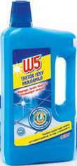W5 WC-TISZTÍTÓ HAB Ocean / lemon / pinie 1 l = 858 500 ml 399 429 W5 WC-TISZTÍTÓ KENDŐ A W5