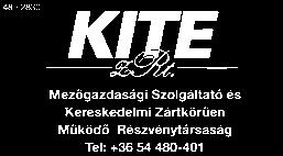 A pontos adatokért keresse a Kite Zrt-t.