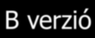 A verzió B verzió kormány + 39,4