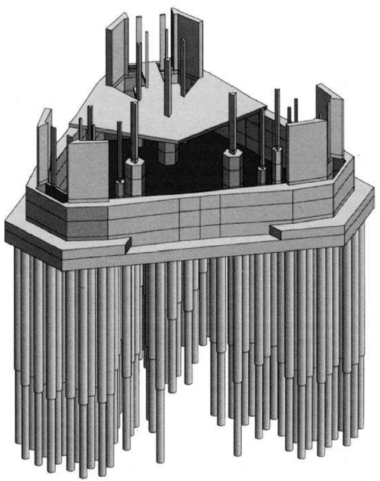 ALAPOZÁSI ALAPELVEK Cölöpalapozás: Commerzbank Tower