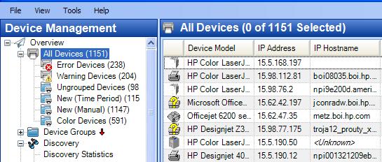 DÍJMENTES HP MEGOLDÁSOK NYOMTATÓKHOZ 1. Web Jetadmin 10.3 hálózati nyomtató menedzselésre Report Generation Minden hálózati rendszergazda tökéletesíteni szeretné hálózatát.