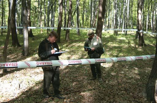 Jelöltek a pilisi erdészek A Pilisi Parkerdõ Zrt. és az OEE Visegrádi Helyi Csoport közösen rendezte meg a hagyományos jelölõversenyét. A 22.