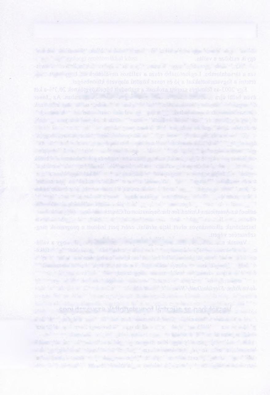 nyük szerint minden fogvatartottnak joga van a demokratikus folyamatban való részvételhez. Forrás: Govt moves to strip prisoners voting rights by Tóm Green. Today News, 2004. 04. 05.