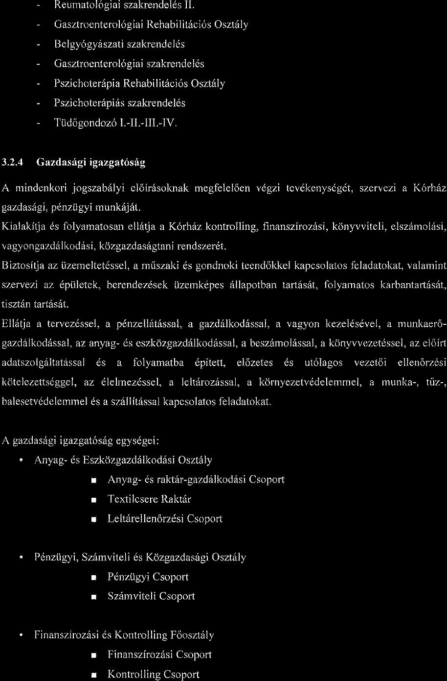 - Reumatol6giai szakrendelds II.