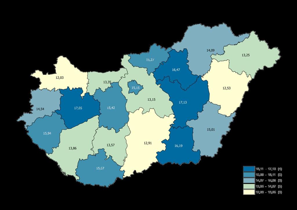 A fekvőbeteg-szakellátásban ellátott légzőszervi daganatos