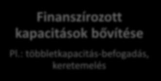 Finanszírozói lehetőségek Szabályozott hatósági eljárások lefolytatása