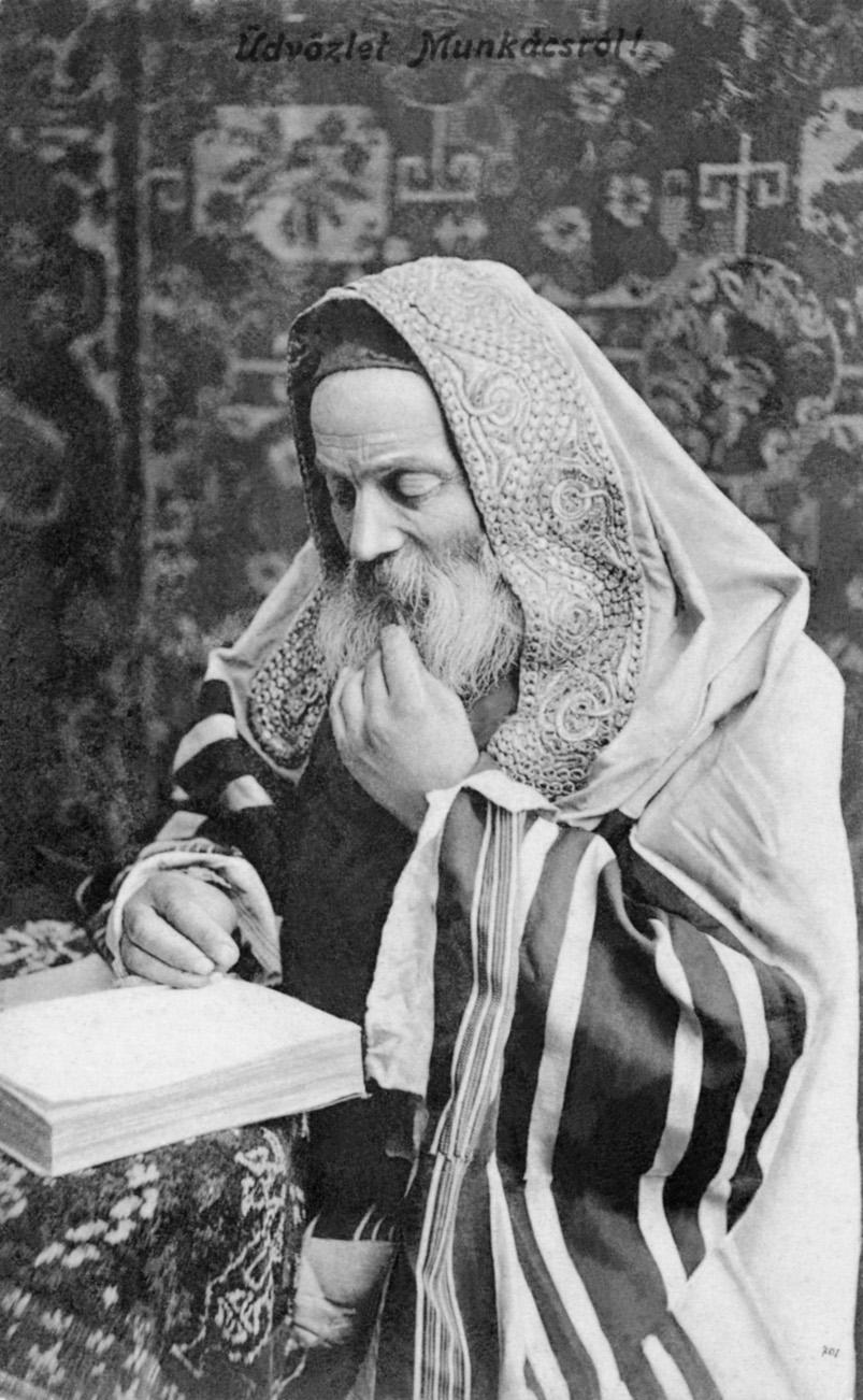 258 FRIGYESI JUDIT Orthodox zsidó férfi, talán kántor (?