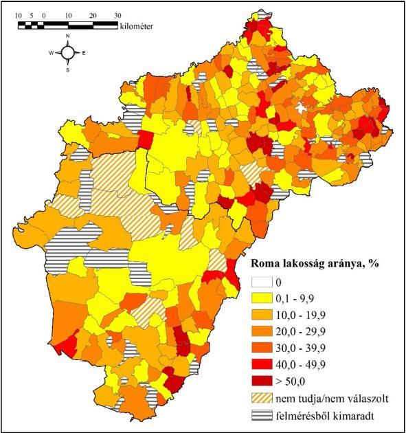 dichotómiája mellett egy centrum periféria kettősség is megfigyelhető.