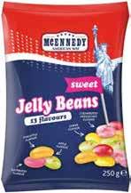 (250 ml + 18 g keksz) JELLY BEANS Színes cukordrazsé 1