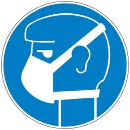 Az egyén védőfelszerelés-viseletre vonatkozó kötelező piktogrammok : Tiszta és szabályosan karbantartott személyi védőfelszerelést használjon.