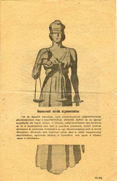 céljáról és mindezt közölték is Magyarország lakosaival! Az 1944.