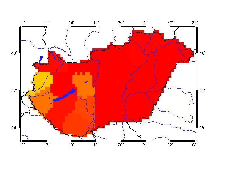 Termésátlag relatív anomália térképek ((simobs)/obs) ASS OP 21 (csapadékos) 212