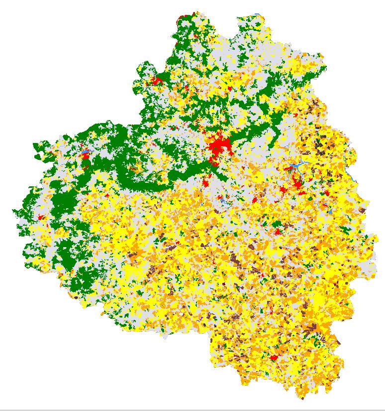 (PCL) térképek (25m-es felb.