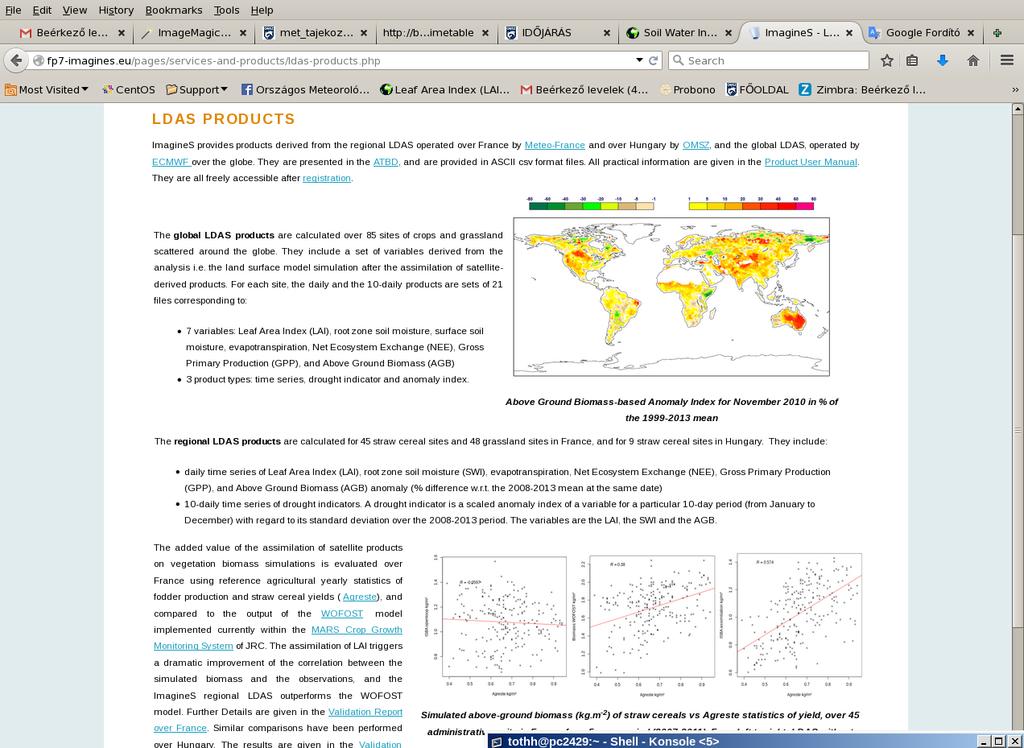 LAI(m 2 m -2 ) LAI scaled anomaly 4.