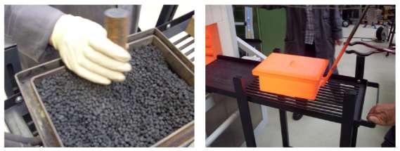 A kéreg szénnel történő dúsításának módszerei: Szilárd közegű cementálás: A munkadarabot acélból készült dobozba helyezzük, és cementáló szemcsébe (faszénpor, kokszpor) ágyazzuk.