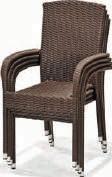 illő acél rakásolható székek tartós textilénnel. A székek több színben kaphatóak.