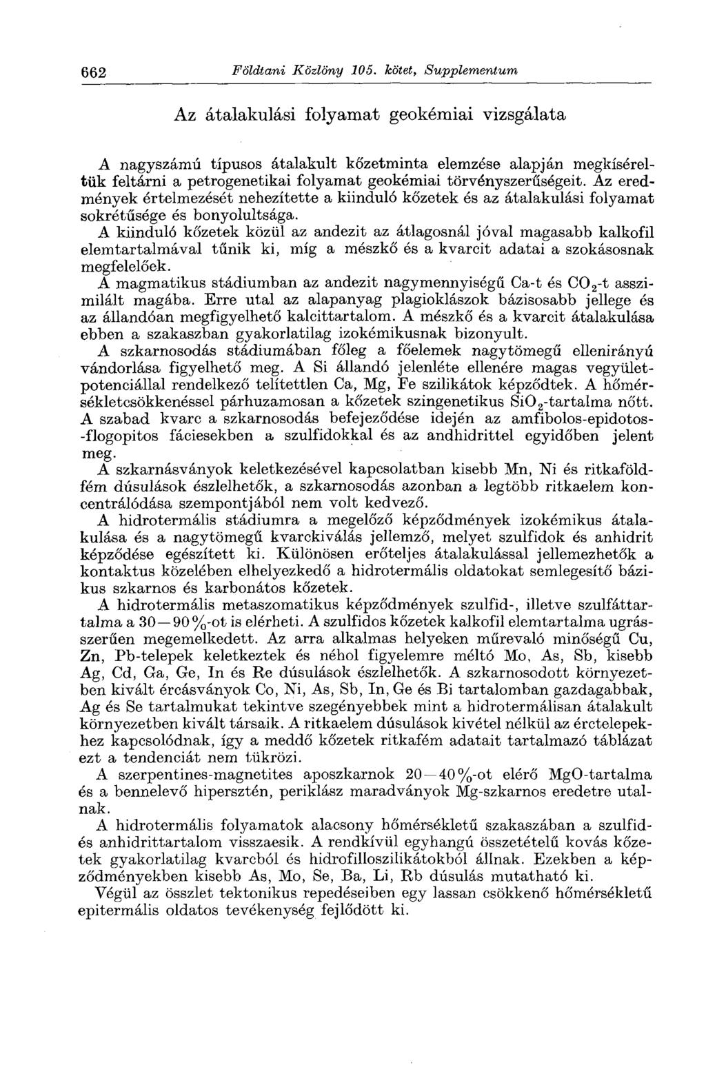 662 Földtani Közlöny 15.