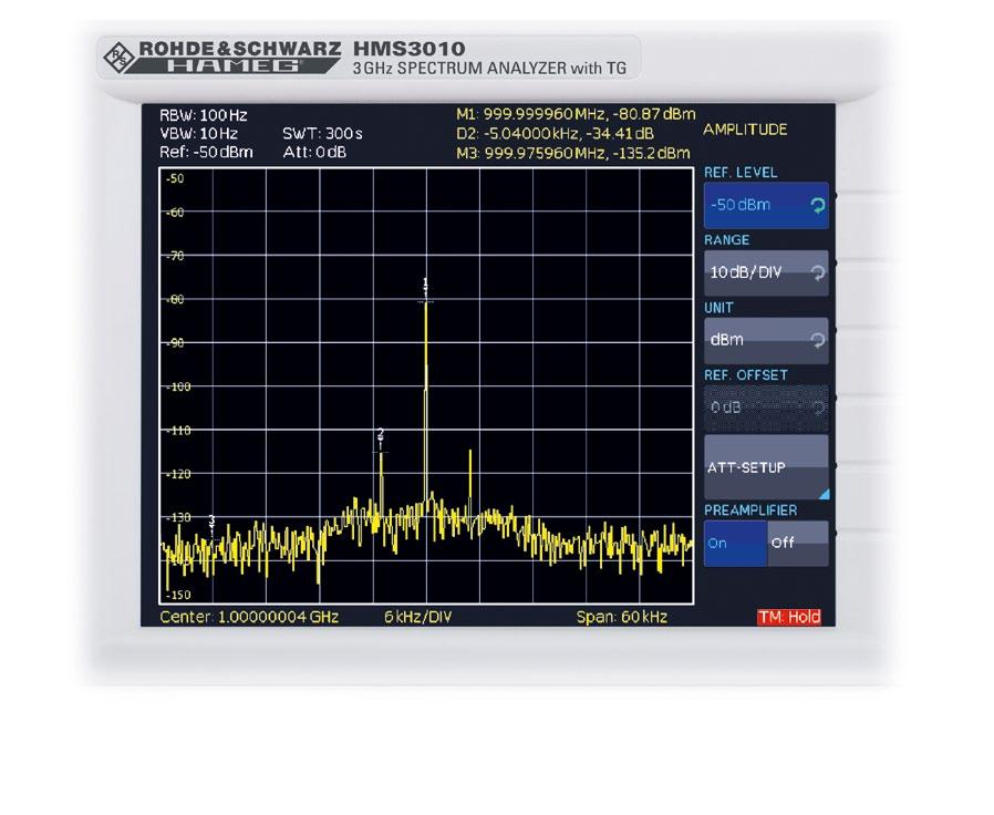 [HMS3000] 1 GHz-es spektrumanalizátor HMS1000E 2.500,- -tól 1.