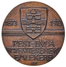 Budapest MDCCCLXXIII / 1873-1973 Unification of Pest and Buda Br