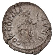 Denár Ag (2,63g) T:2Roman Empire / Rome / Geta AD