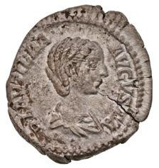 Denár Ag (2,25g) T:2,2-Roman Empire / Rome / Julia