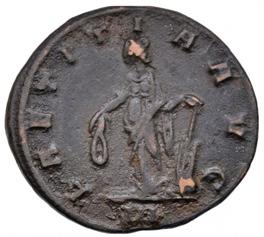 Antoninianus billon (3,71g) T:2,2-Roman Empire / Ticinum /