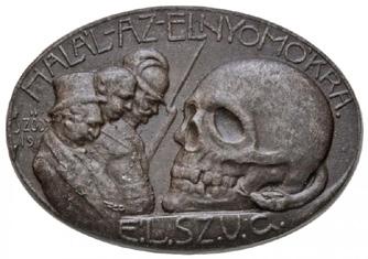 emlékérem kitűzővé alakítva (22mm) T:2-Hungary 1915.