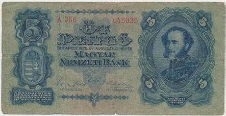 perforációval T:I,I- enyhén restaurált Hungary
