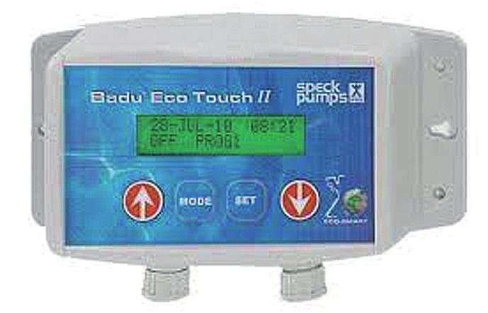 s a revolutionary innovation, with patented permanent magnet motor, the BU Eco Touch-pro II sets new standards in energy consumption, operating costs and water quality.