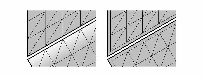 9 A Material Useage beállításoknál vegyük tekintetbe, hogy a radiosity megoldásból teljesen kizárt felületeken a vetett árnyékok és a spekuláris fényfoltok feltűnően élesek lesznek.