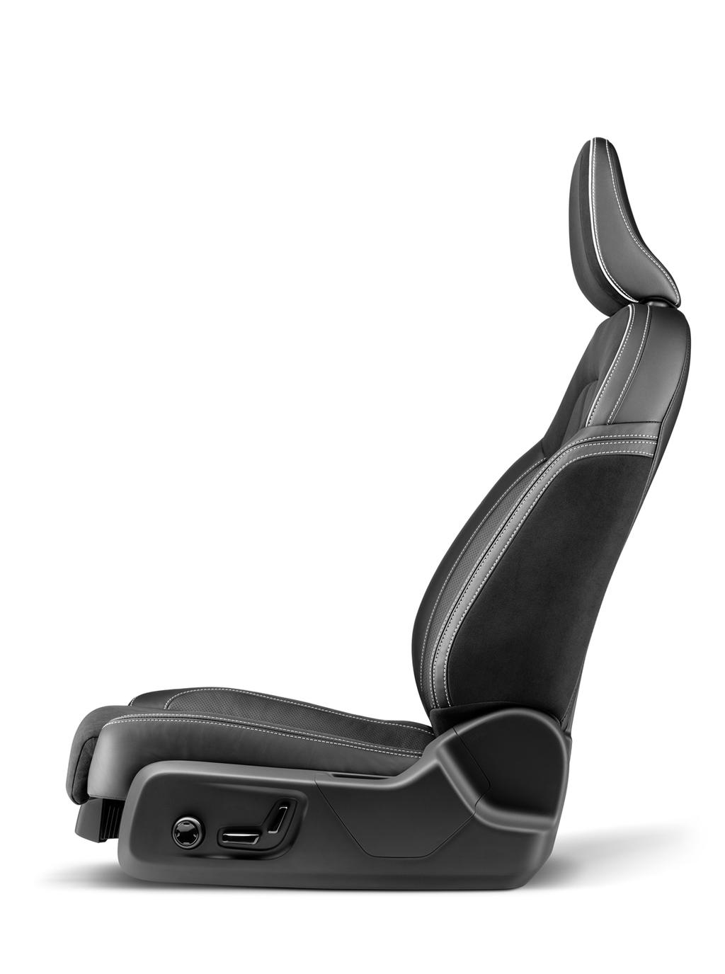 XC40 R-DESIGN 59 Fekete nubuck/nappa bőr kárpit, fekete