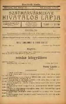 Közlönye 1966-tól majd Szabolcs- Szatmár-Bereg Megyei Közlöny 2007-ig Nyírvidék 1882,