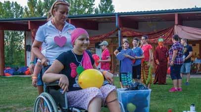 Together with Vertebra Foundation, Gyógyító Jószándék Foundation, and Eurakvilo Foundation we organise full and half-day programmes filled with experiences for children in the treatment for cancer,