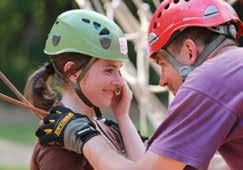 14 CAMP VOLUNTEERS They are the ones who provide for the physical and mental well-being of children in our camps.