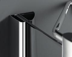 Rögzítő profil - lehetővé teszi a zuhanykabin pontos beépítését és tökéletes beállítását.