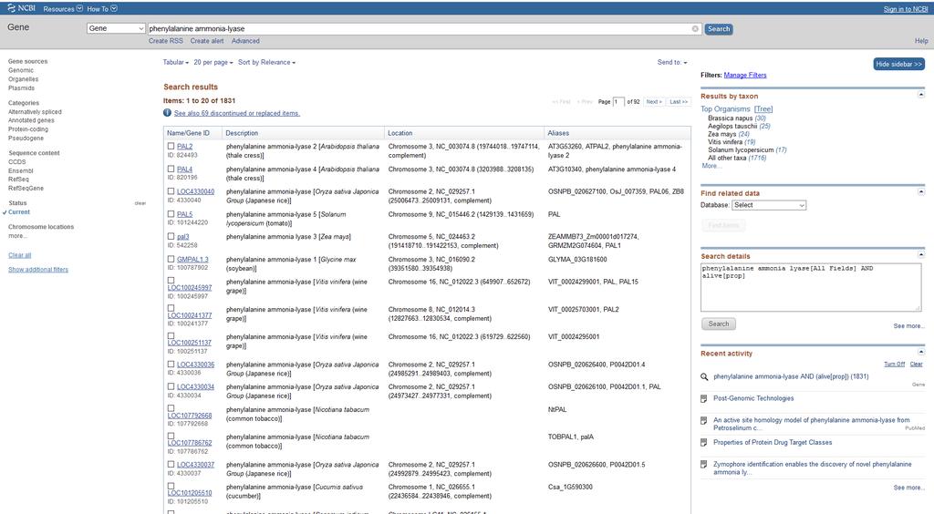 GQuery: http://www.ncbi.nlm.nih.