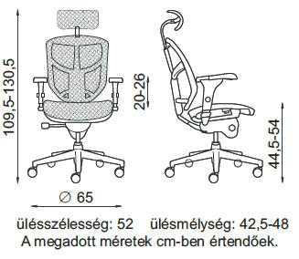 HÁLÓS ÜLŐRÉSZ ÉS HÁTTÁMLA egységár érték ÁFA Bruttó érték