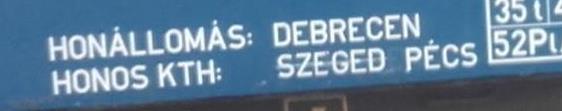mutatkozó BDbh kocsi, melynek érdekessége a módosított alvázfelirat,