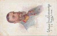 Child in Uhlan's h elmet,