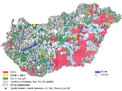 42 Hidrológiai Közlöny 2017. 97. évf. 2. sz. a Dél-Alföldön mintegy 1,2 millió embert, az Észak-Alföldön 700 ezret, a Dél-Dunántúlon 260 ezret érint (6. ábra).