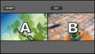 Kép-a-Képben [Csak az egyszeres tuneres típushoz] Azonnal megjeleníti a digitális tévéműsort és a külső bemenetet (AV / COMPONENT / HDMI). 1. Hívja elő a Alkalmazások lehetőséget a APPS gombbal. 2.