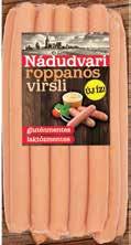 FRANKFURTI VIRSLI 1 490 Ft/kg 149 Ft/10