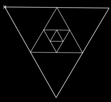 3. feladat Az ábrán minden háromszög egyenlő oldalú. A legkisebb oldal 5 cm.